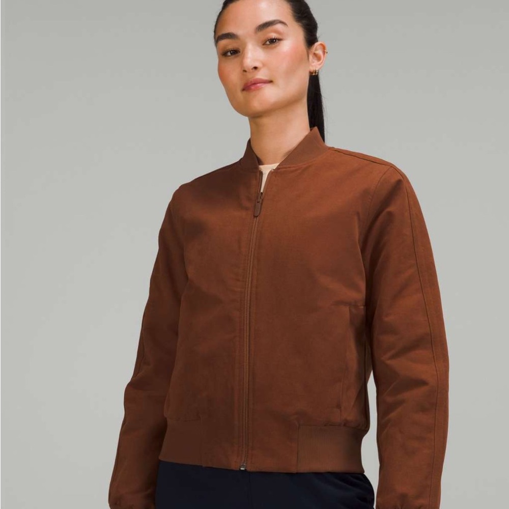 Lululemon Non-Stop Cotton Bomber Jacket
